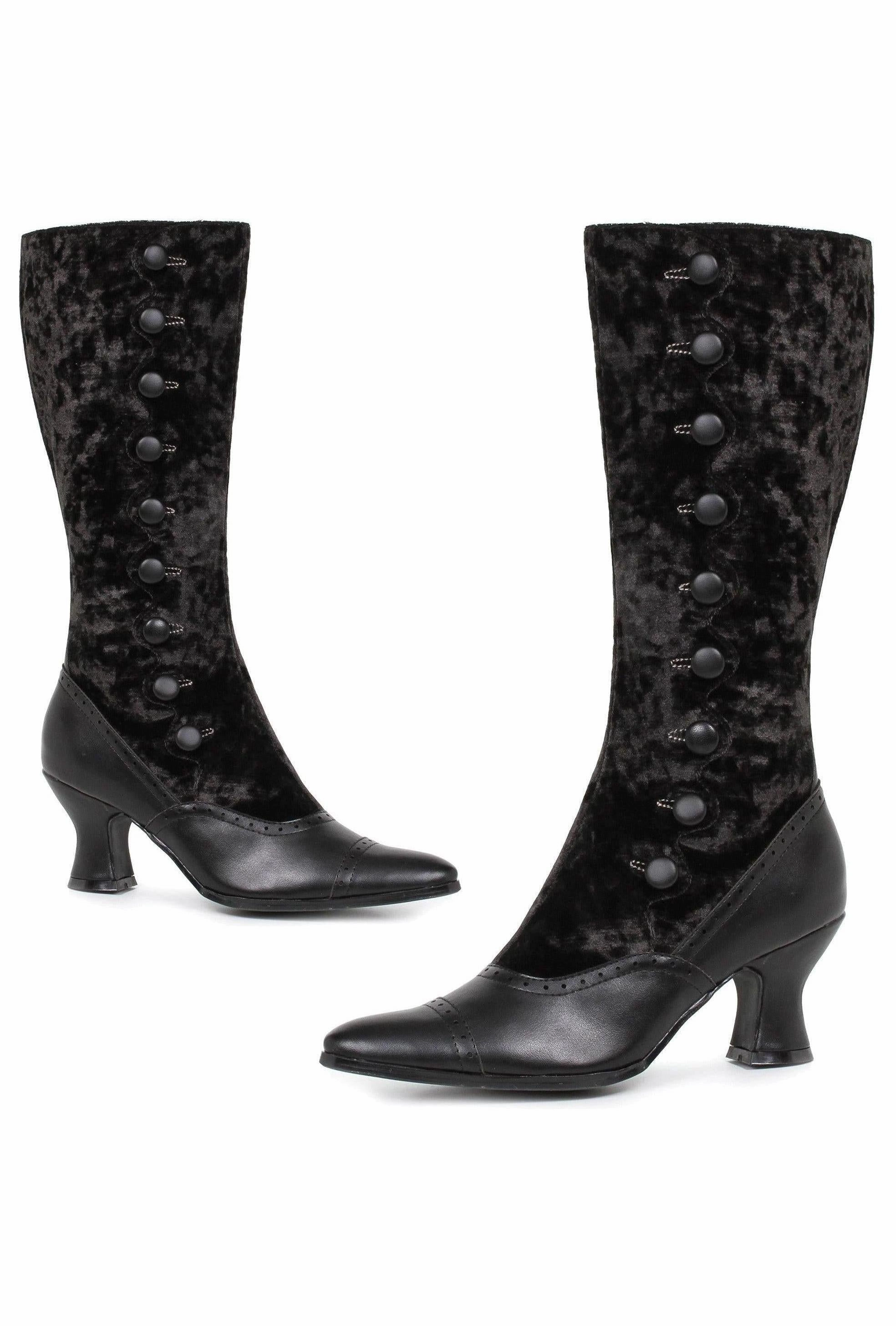Ellie 253-GAIL Victorian Knee Boot