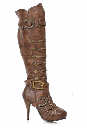 Ellie 421-RUMI 4" Knee High Pirate Boot
