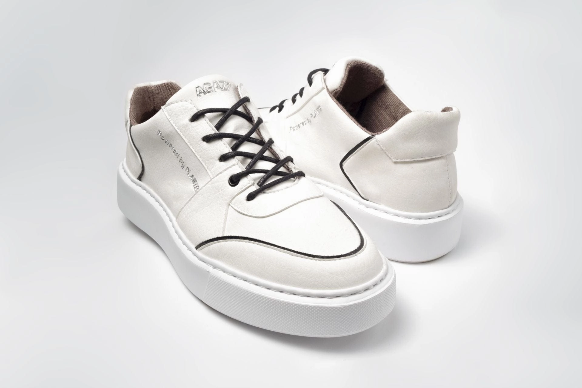 Emi Women's Vegan Leather Sneakers | Off White