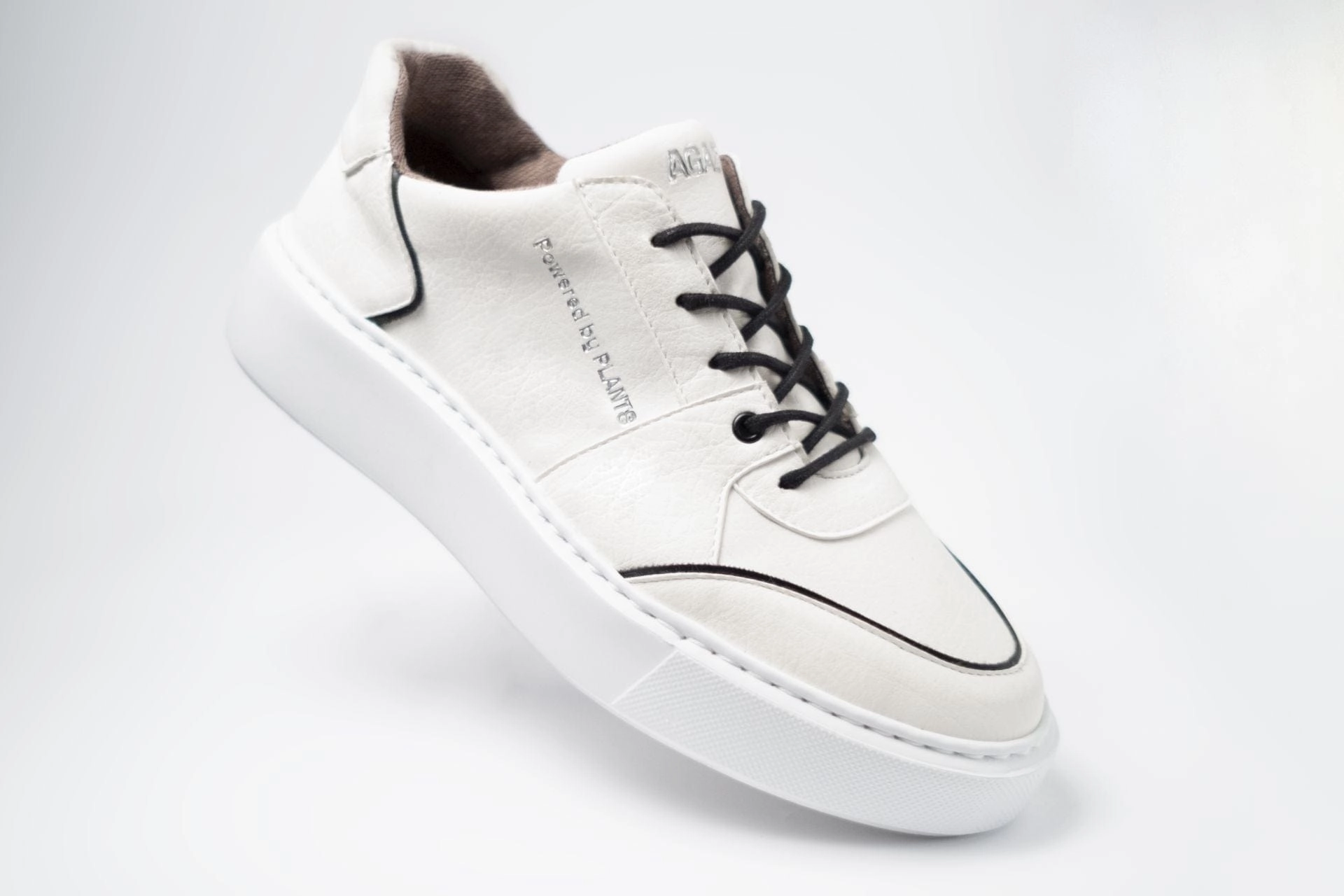 Emi Women's Vegan Leather Sneakers | Off White