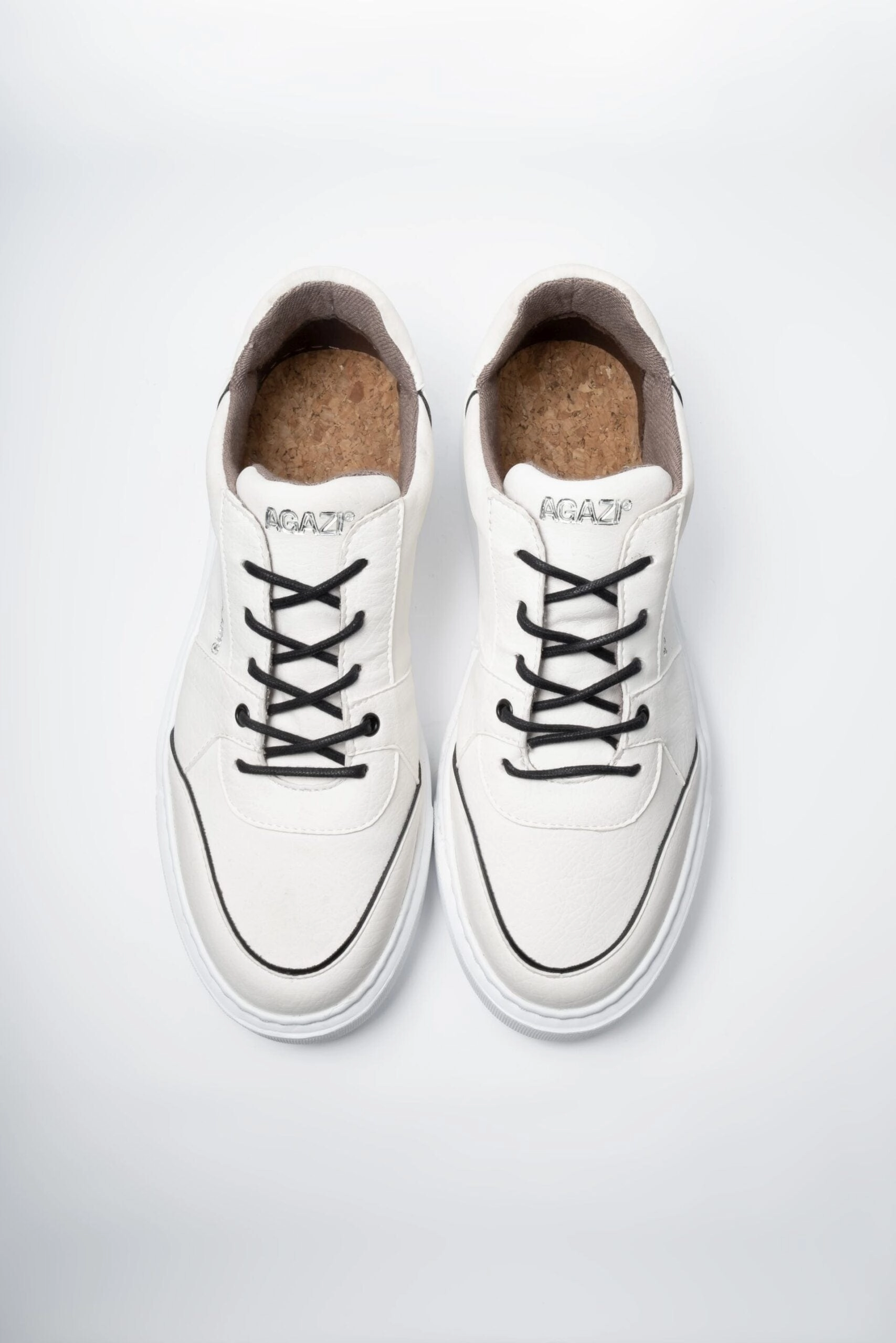 Emi Women's Vegan Leather Sneakers | Off White