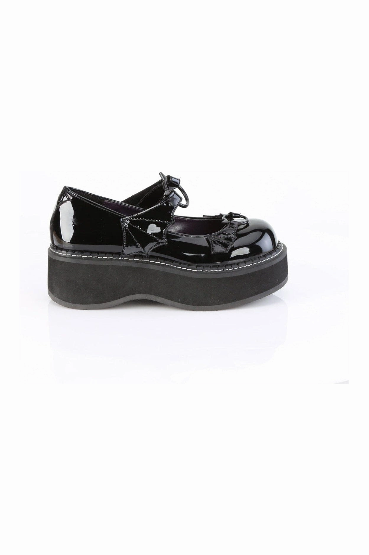 EMILY-23 Black Patent Mary Jane