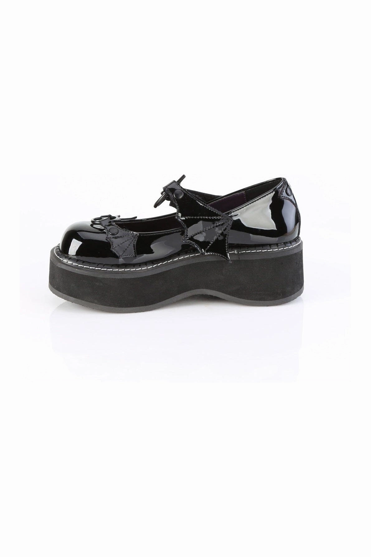 EMILY-23 Black Patent Mary Jane