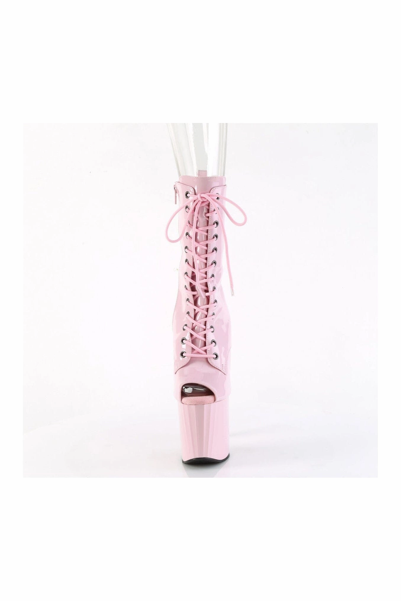 ENCHANT-1041 Pink Patent Ankle Boot