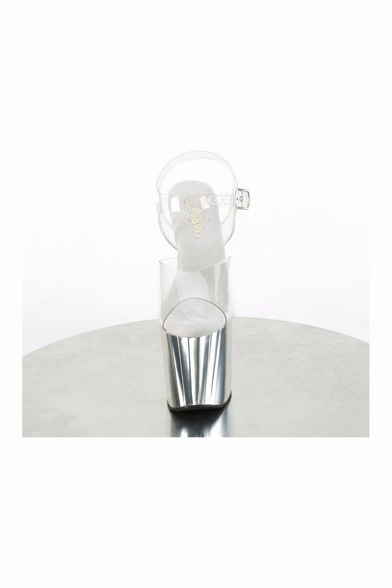 ENCHANT-708 Clear Vinyl Sandal