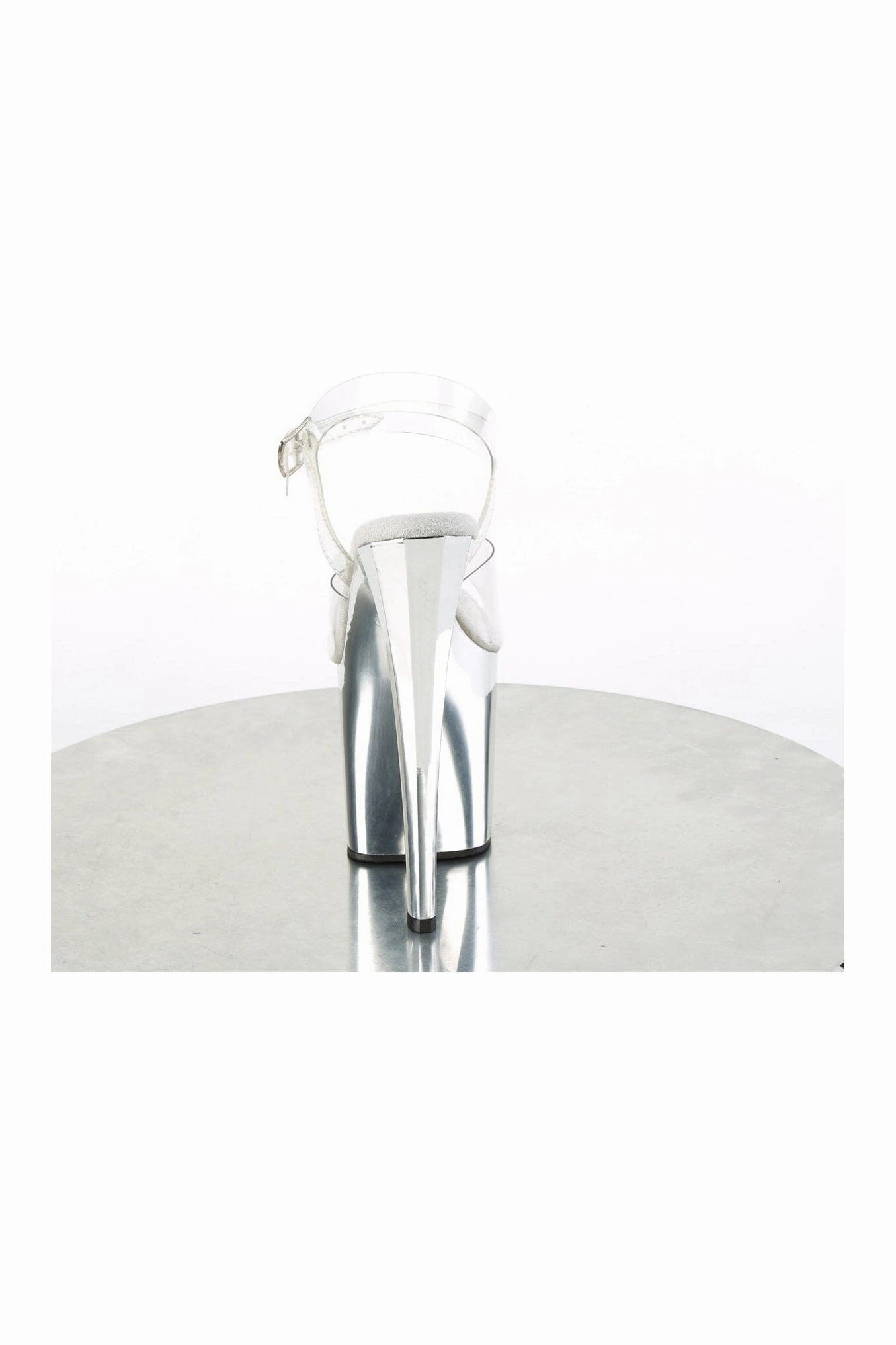 ENCHANT-708 Clear Vinyl Sandal