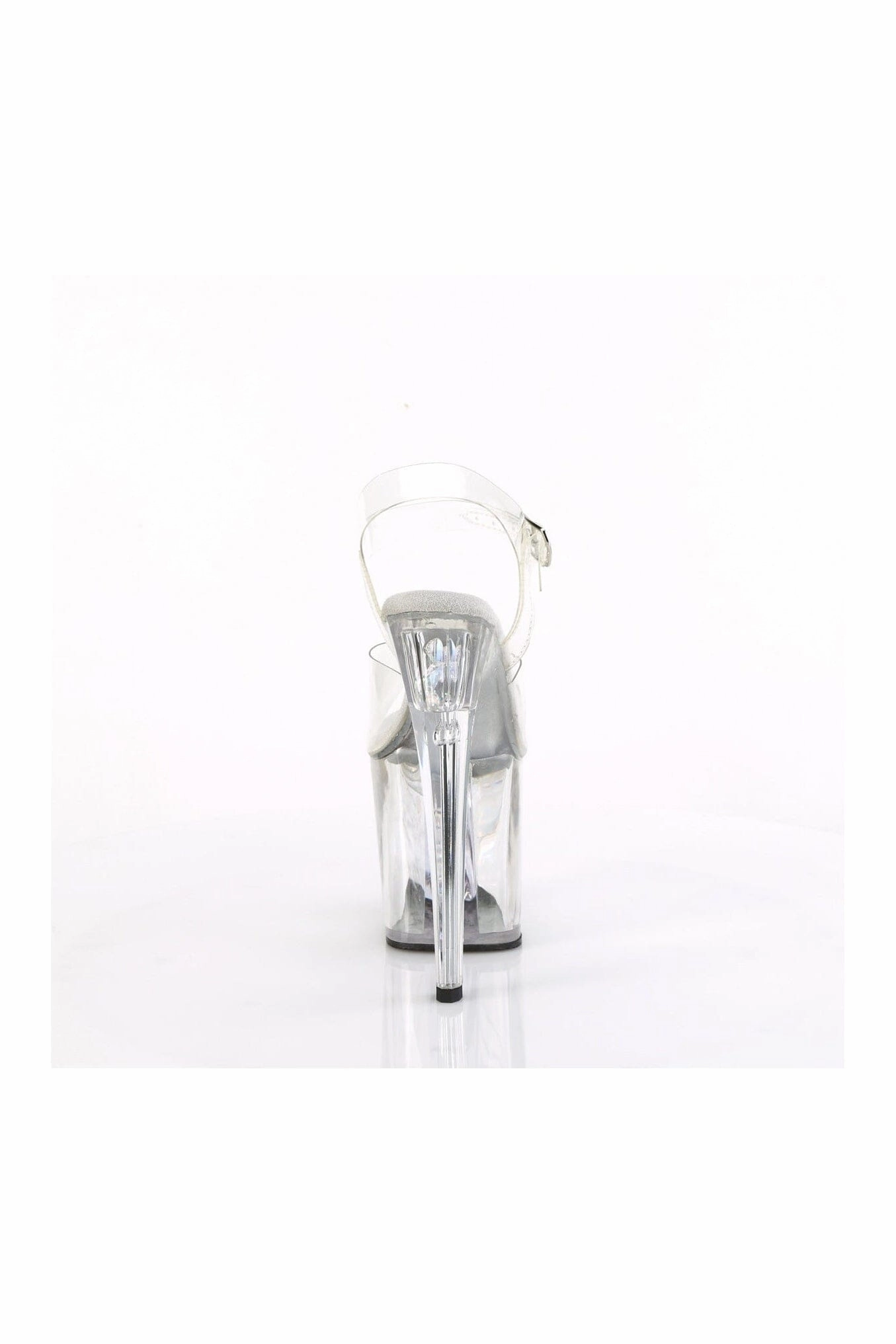 ENCHANT-708AQUA-02 Clear Vinyl Sandal