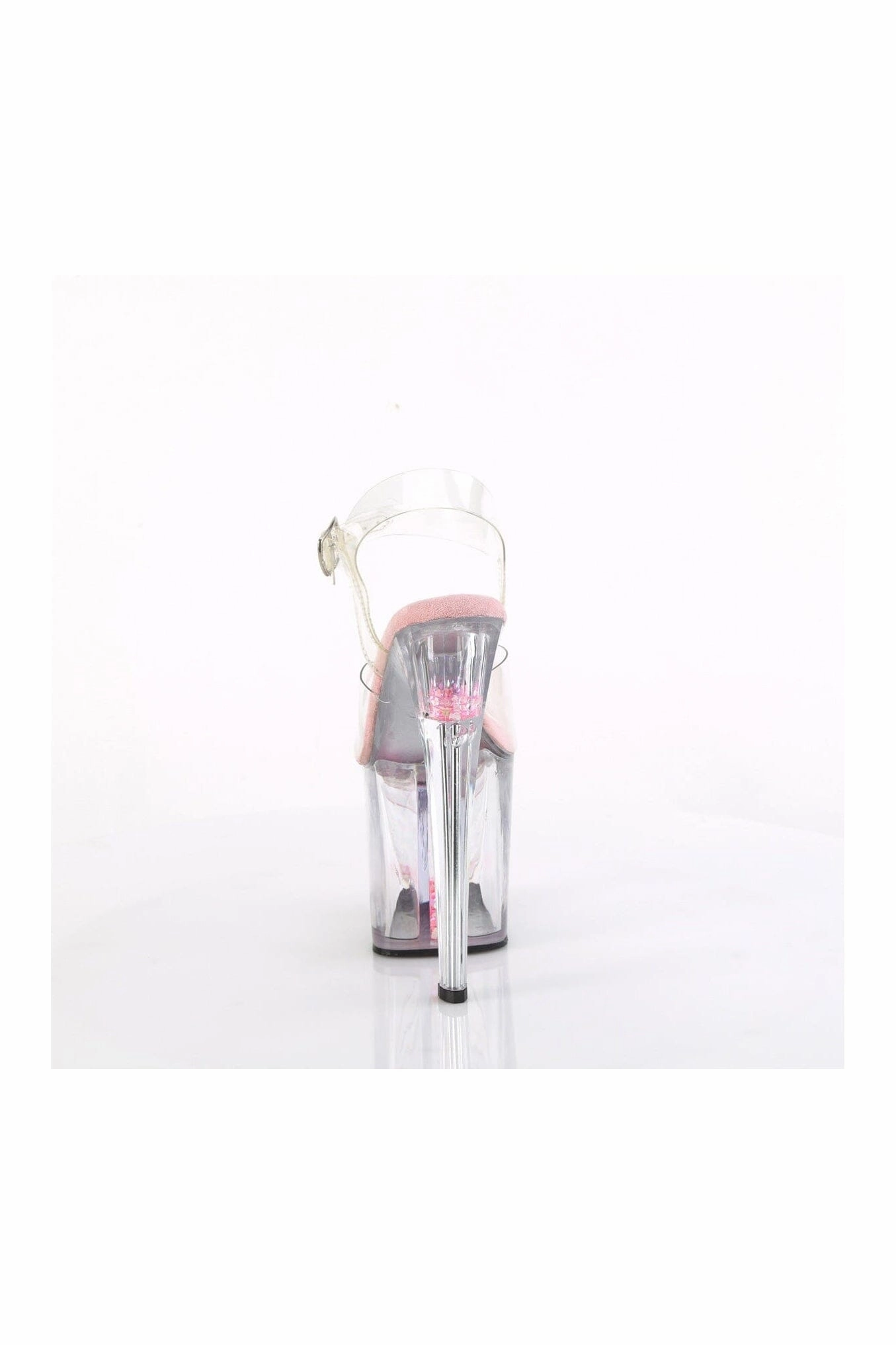 ENCHANT-708AQUA-03 Clear Vinyl Sandal