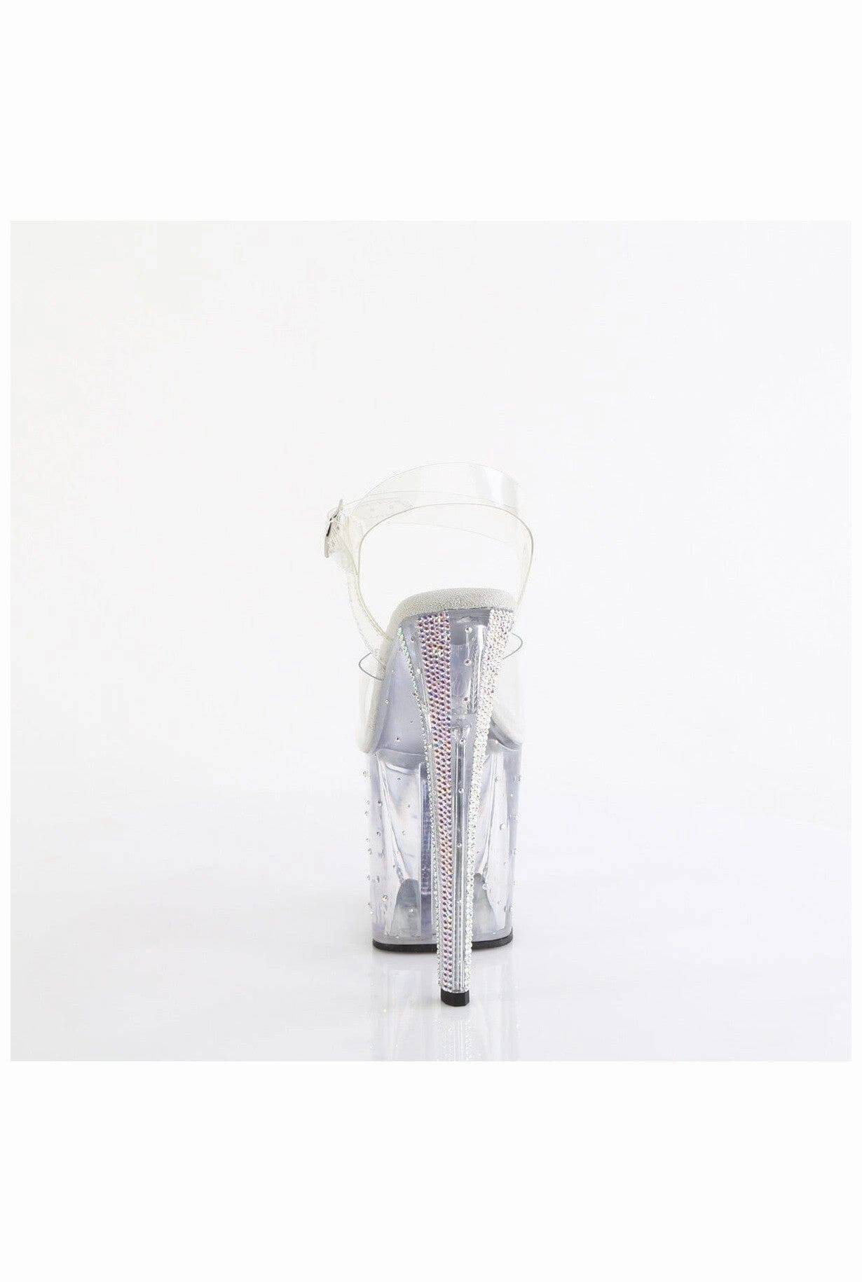 ENCHANT-708RS-01 Clear Vinyl Sandal