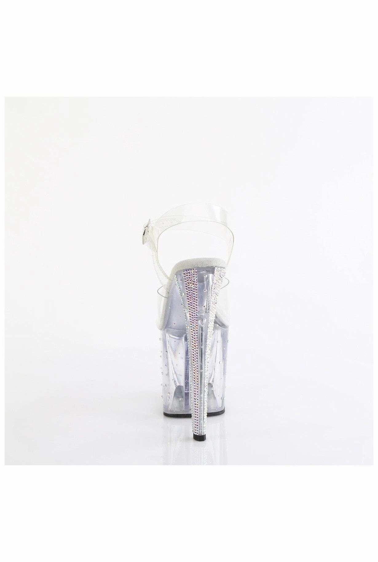 ENCHANT-708RS-01 Clear Vinyl Sandal
