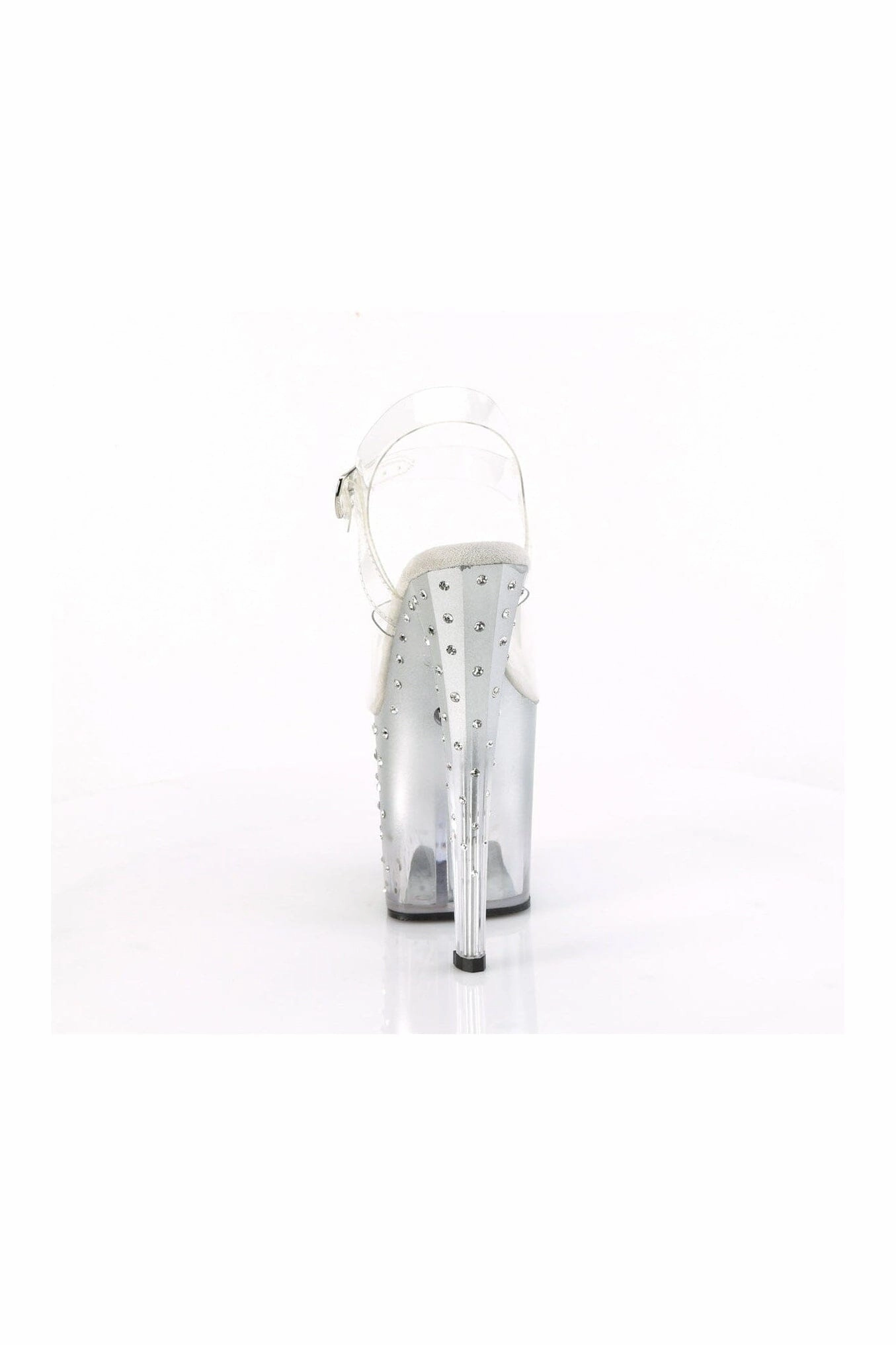 ENCHANT-708T-LT Clear Vinyl Sandal