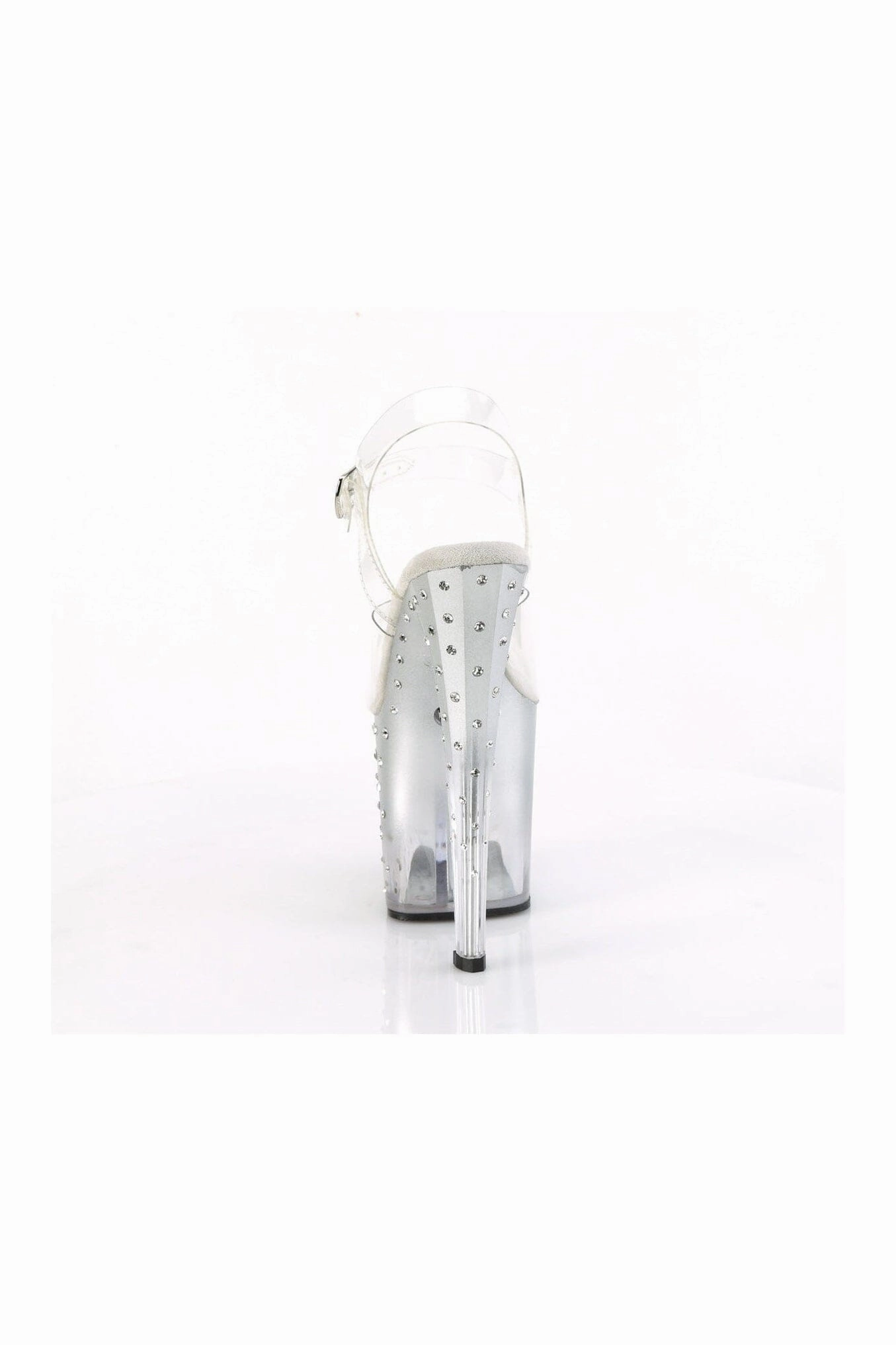 ENCHANT-708T-LT Clear Vinyl Sandal