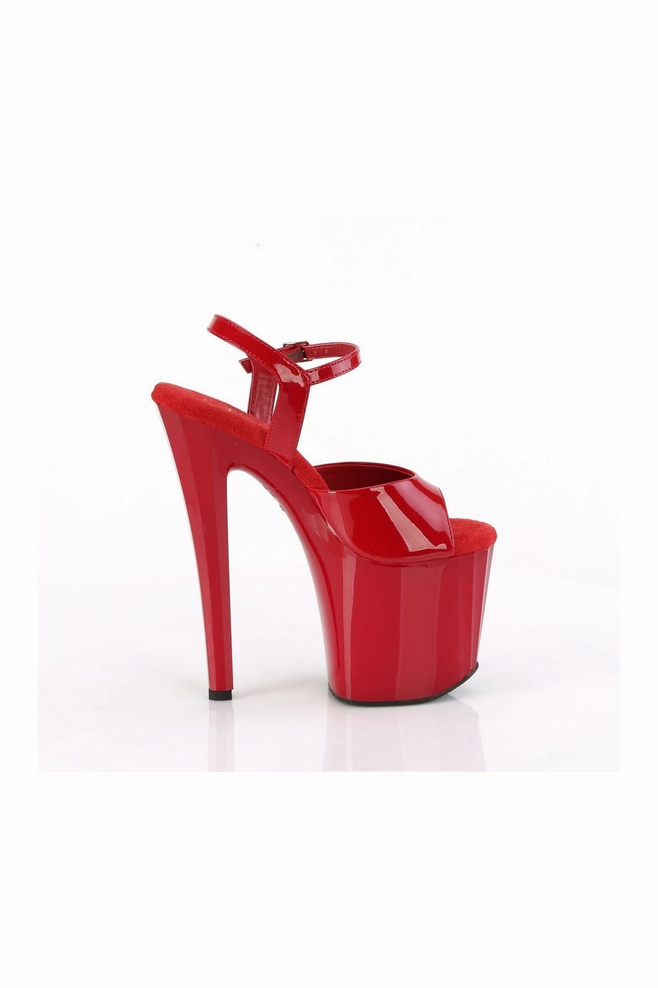 ENCHANT-709 Red Patent Sandal
