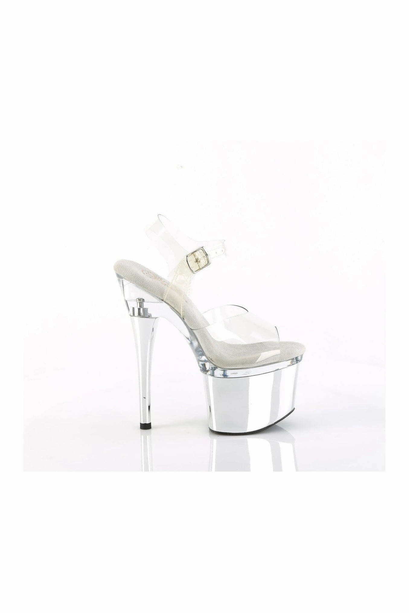 ESTEEM-708 Clear Vinyl Sandal