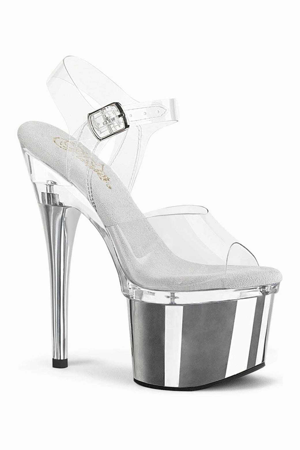ESTEEM-708 Clear Vinyl Sandal