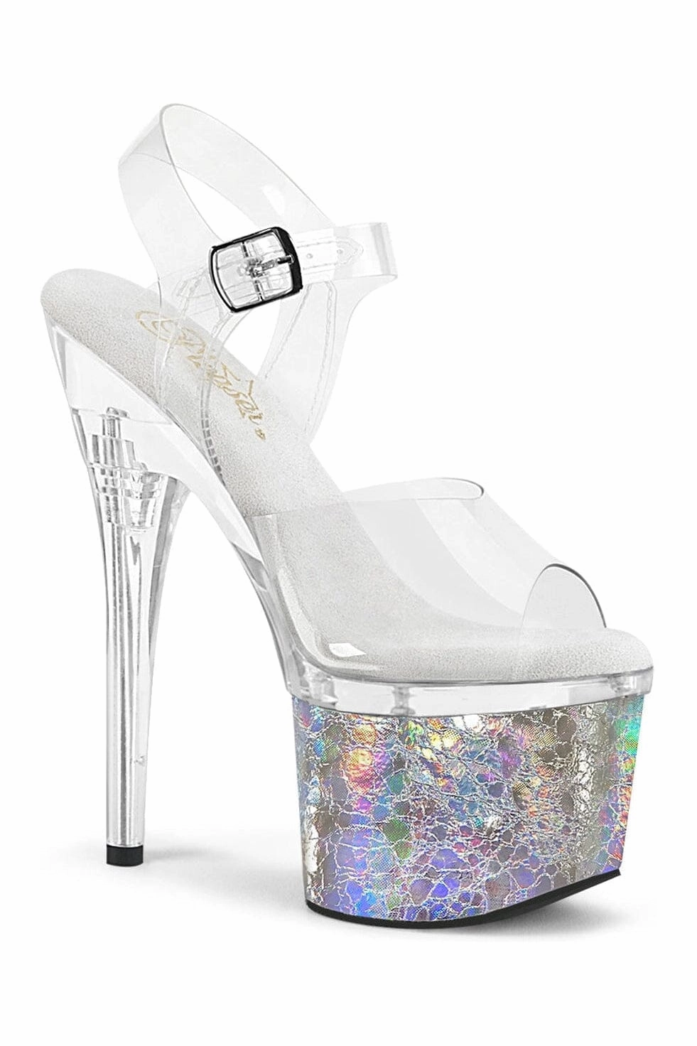 ESTEEM-708CK Clear Vinyl Sandal