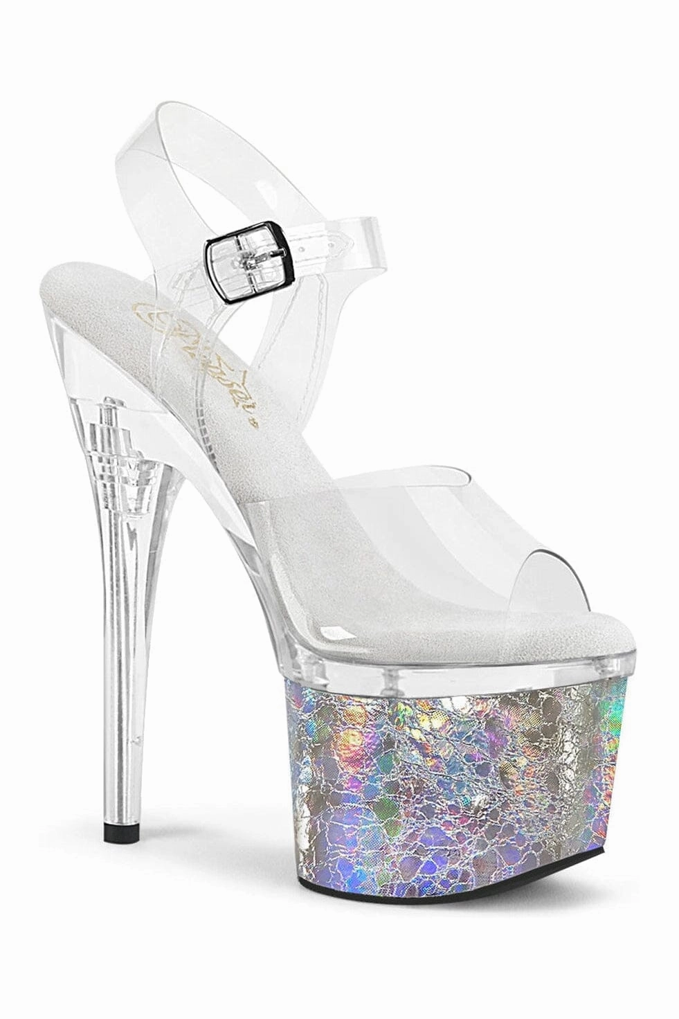 ESTEEM-708CK Clear Vinyl Sandal