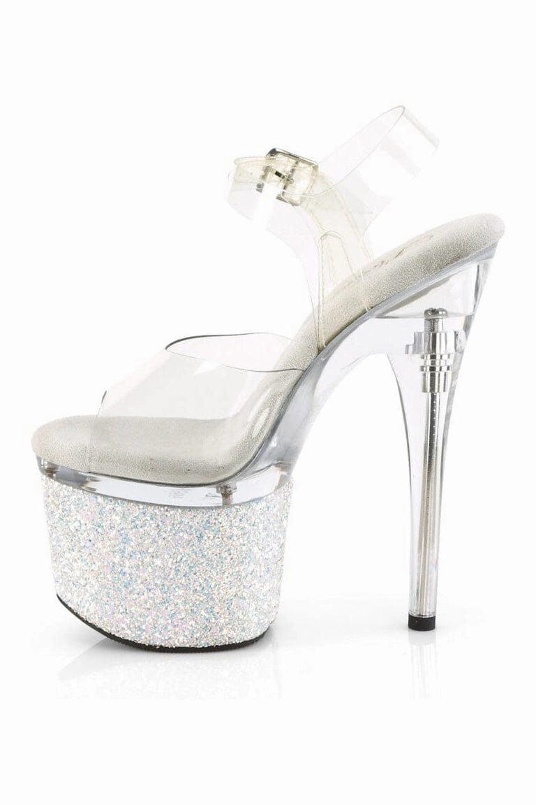 ESTEEM-708LG Clear Vinyl Sandal