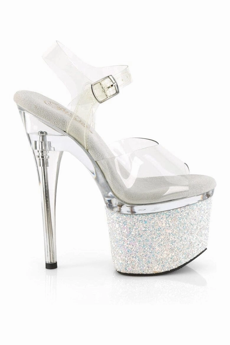 ESTEEM-708LG Clear Vinyl Sandal