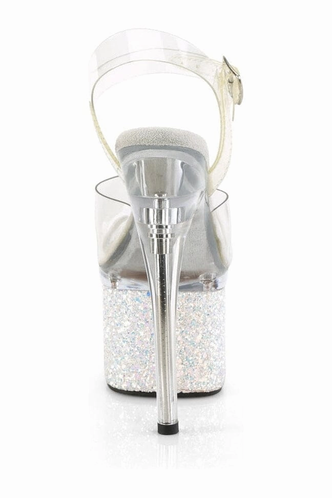 ESTEEM-708LG Clear Vinyl Sandal