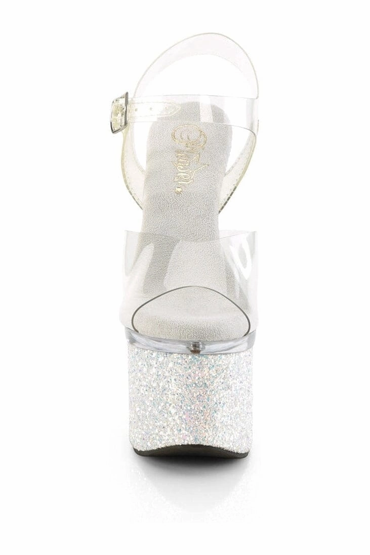 ESTEEM-708LG Clear Vinyl Sandal