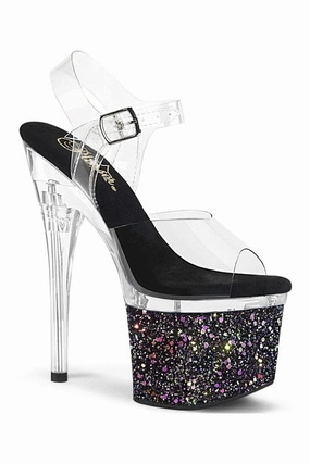 ESTEEM-708LG Clear Vinyl Sandal