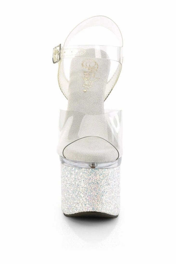 ESTEEM-708LG Clear Vinyl Sandal