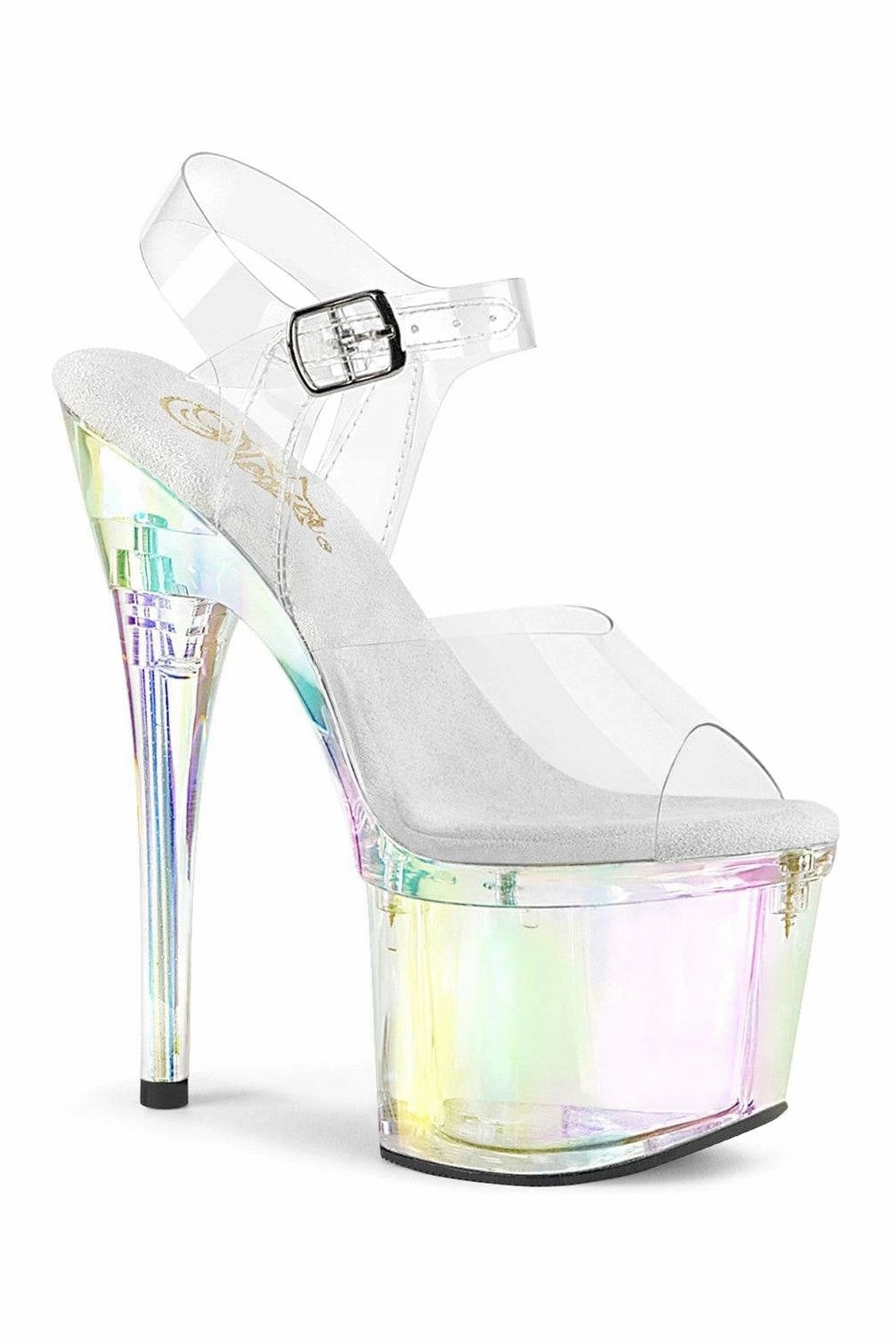 ESTEEM-708RBP Sandal | Clear Vinyl