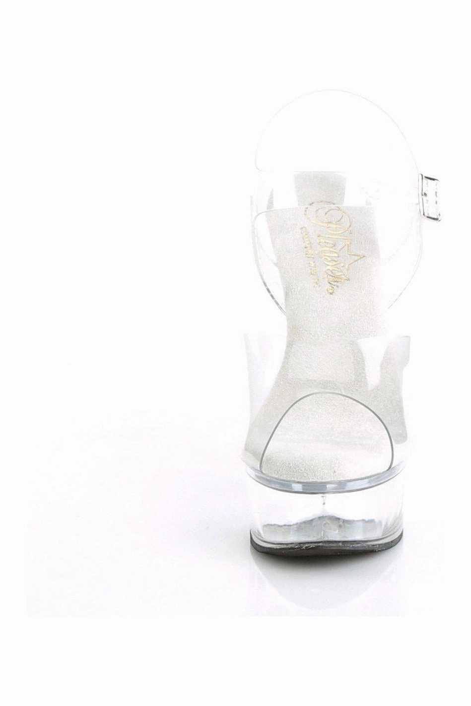 EXCITE-608 Sandal | Clear Vinyl