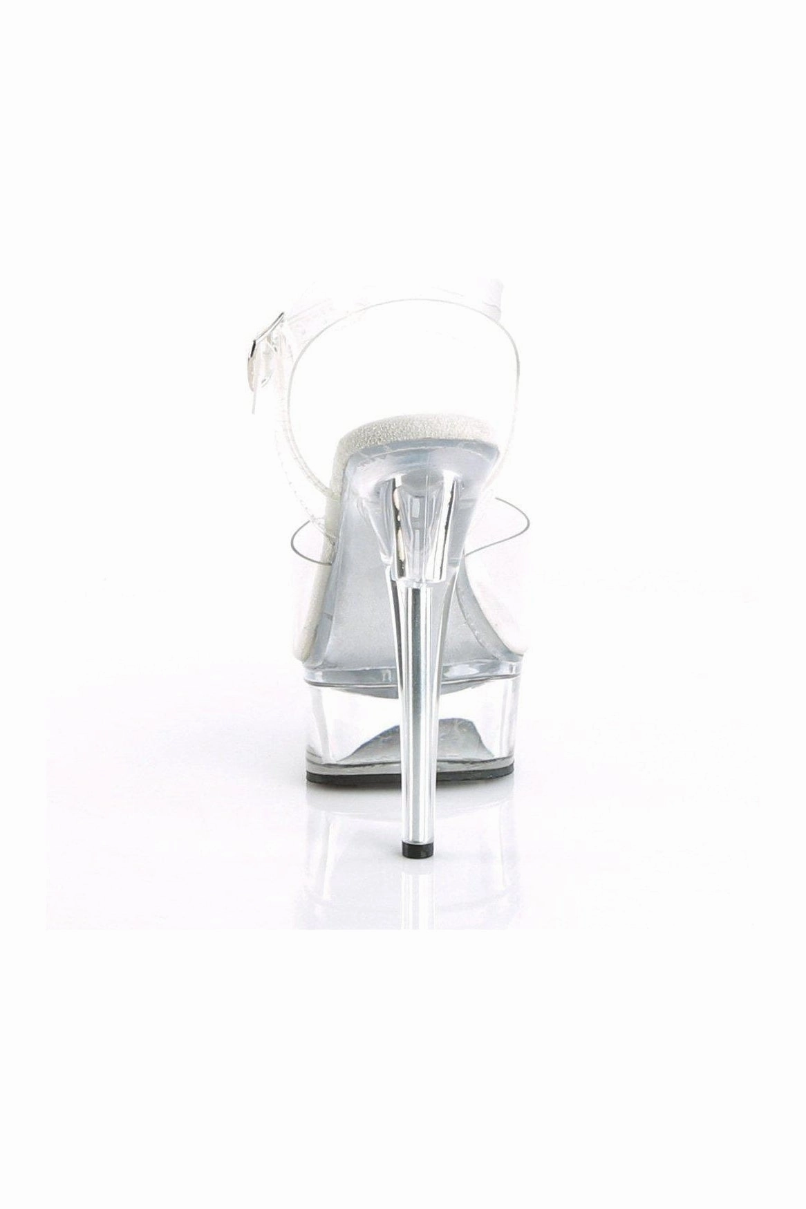 EXCITE-608 Sandal | Clear Vinyl