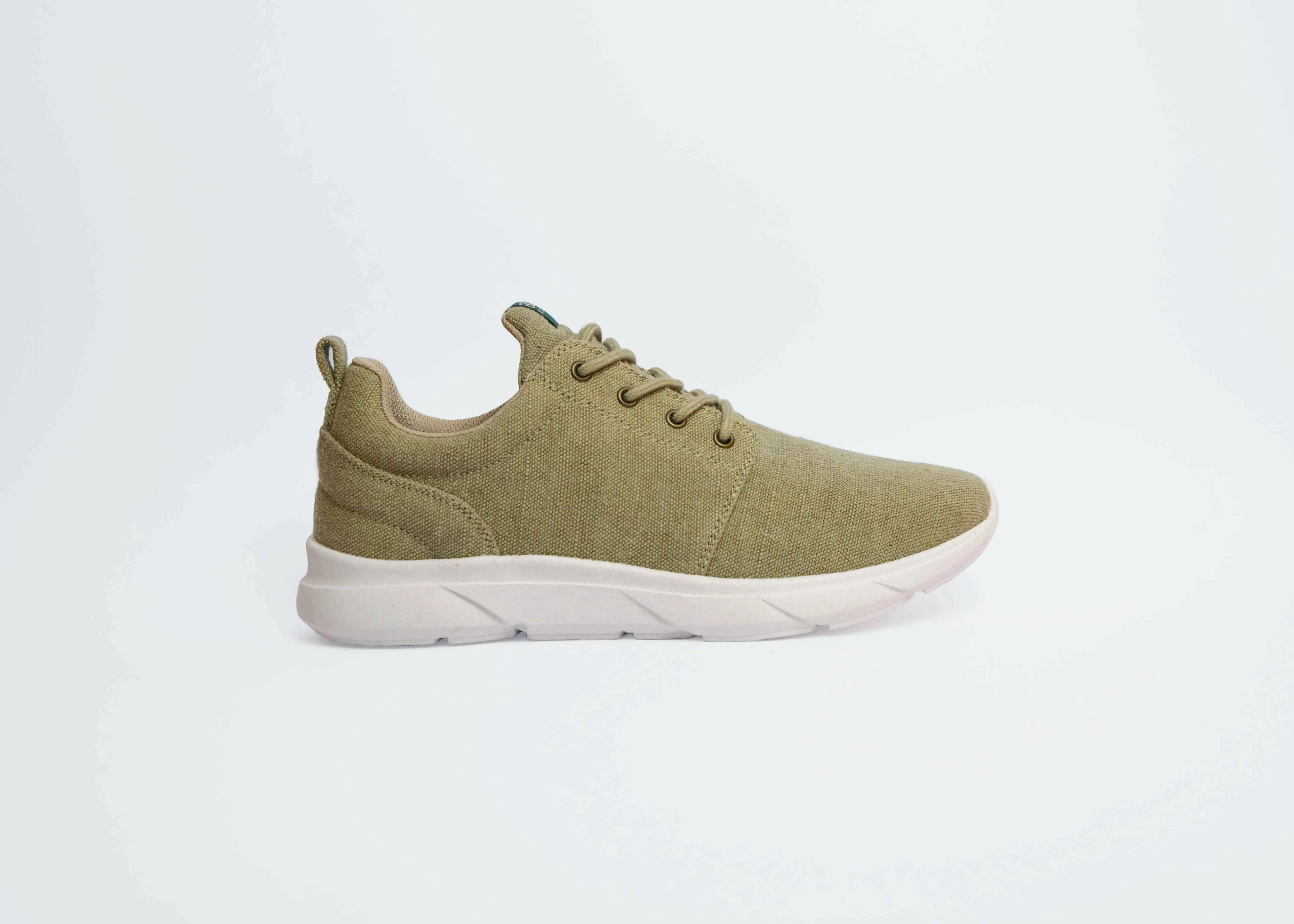 Explorer V2 Men's Vegan Hemp Trainers | Light Green