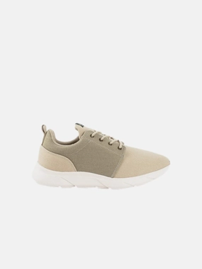 Explorer V2 Women's Vegan Hemp Sneakers | Beige & Green