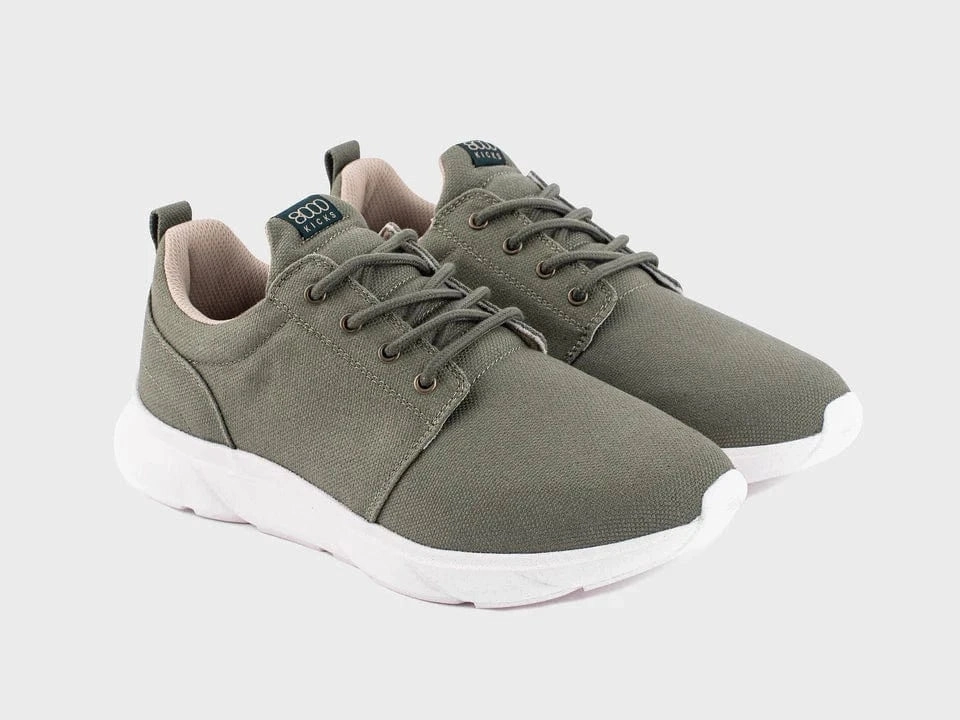 Explorer V2 Women's Vegan Hemp Sneakers | Dark Green