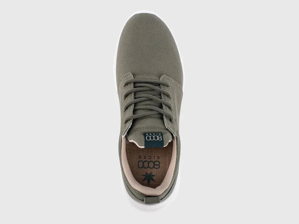Explorer V2 Women's Vegan Hemp Sneakers | Dark Green