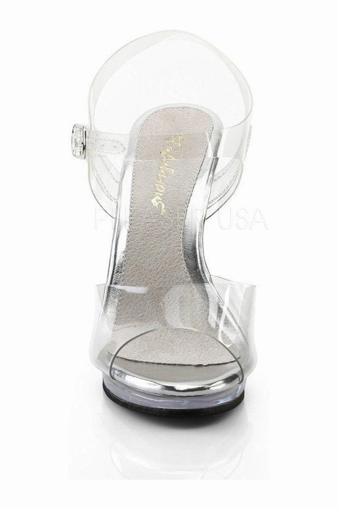 FLAIR-408 Sandal | Clear Vinyl
