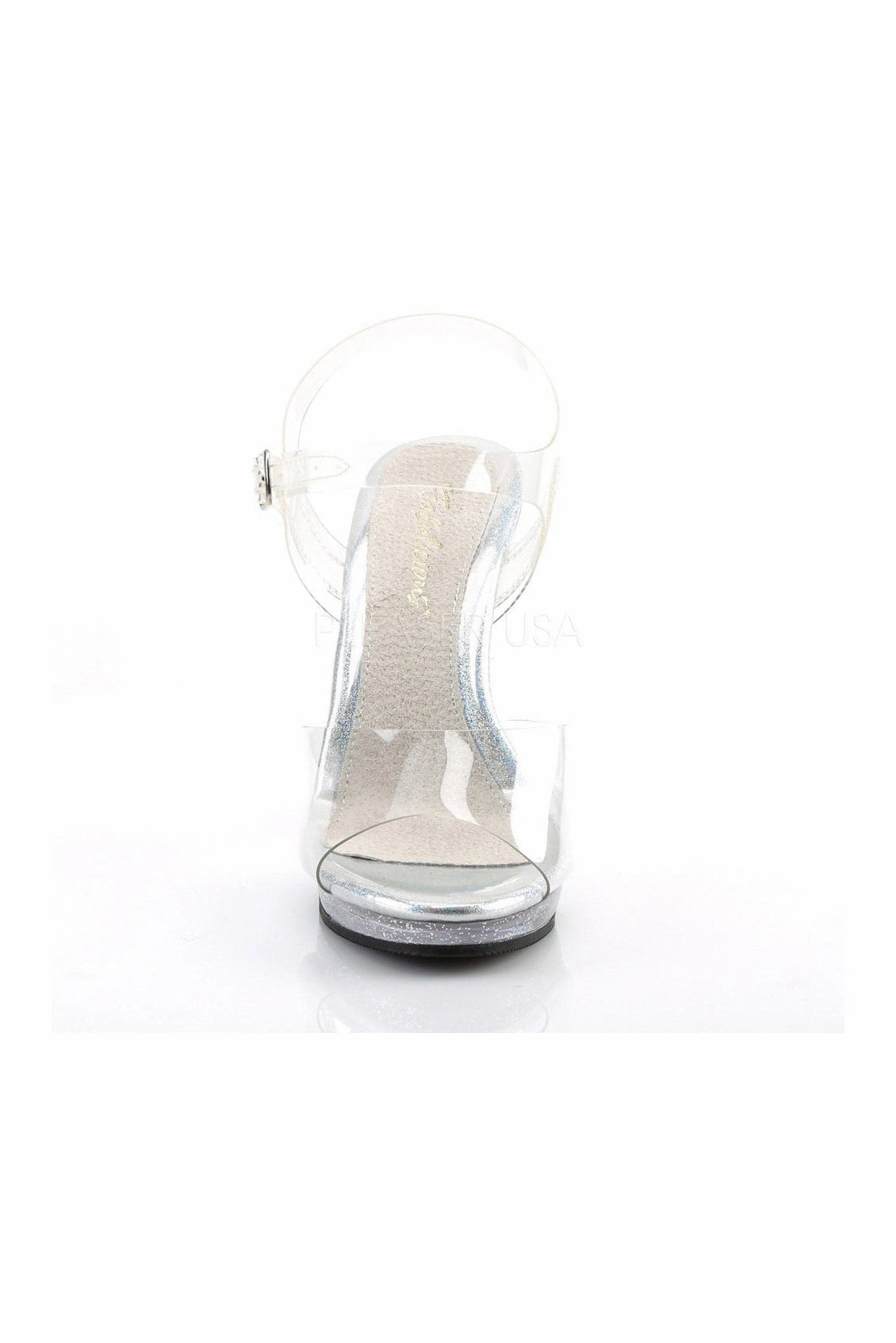 FLAIR-408MG Sandal | Clear Vinyl