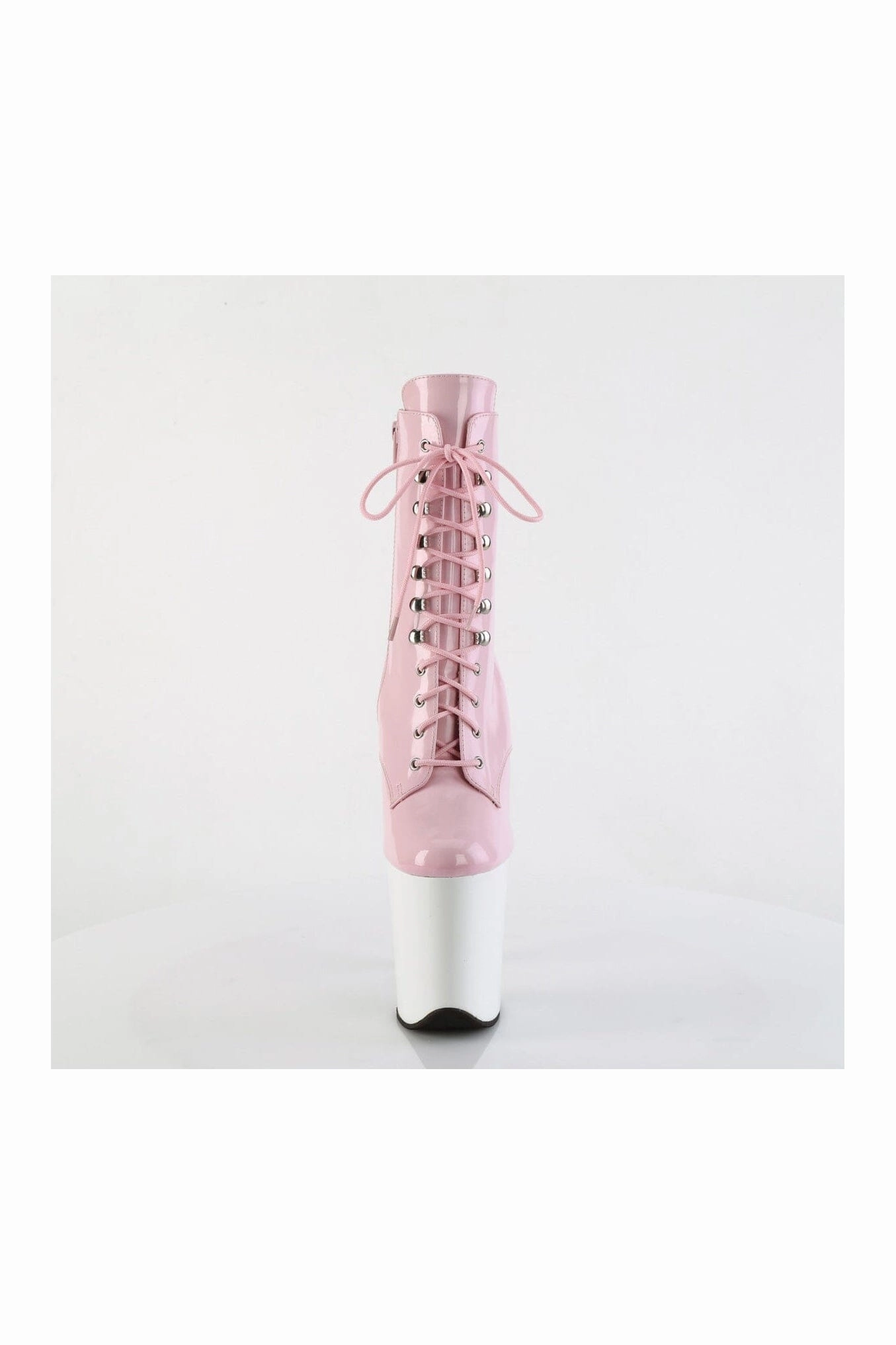 FLAMINGO-1020 Pink Patent Ankle Boot