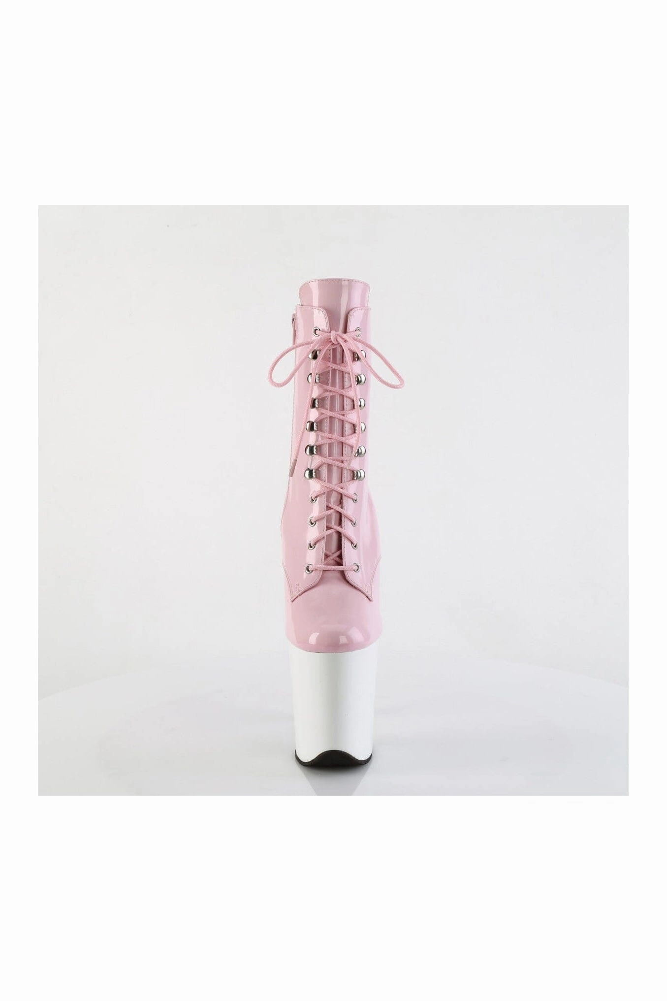 FLAMINGO-1020 Pink Patent Ankle Boot