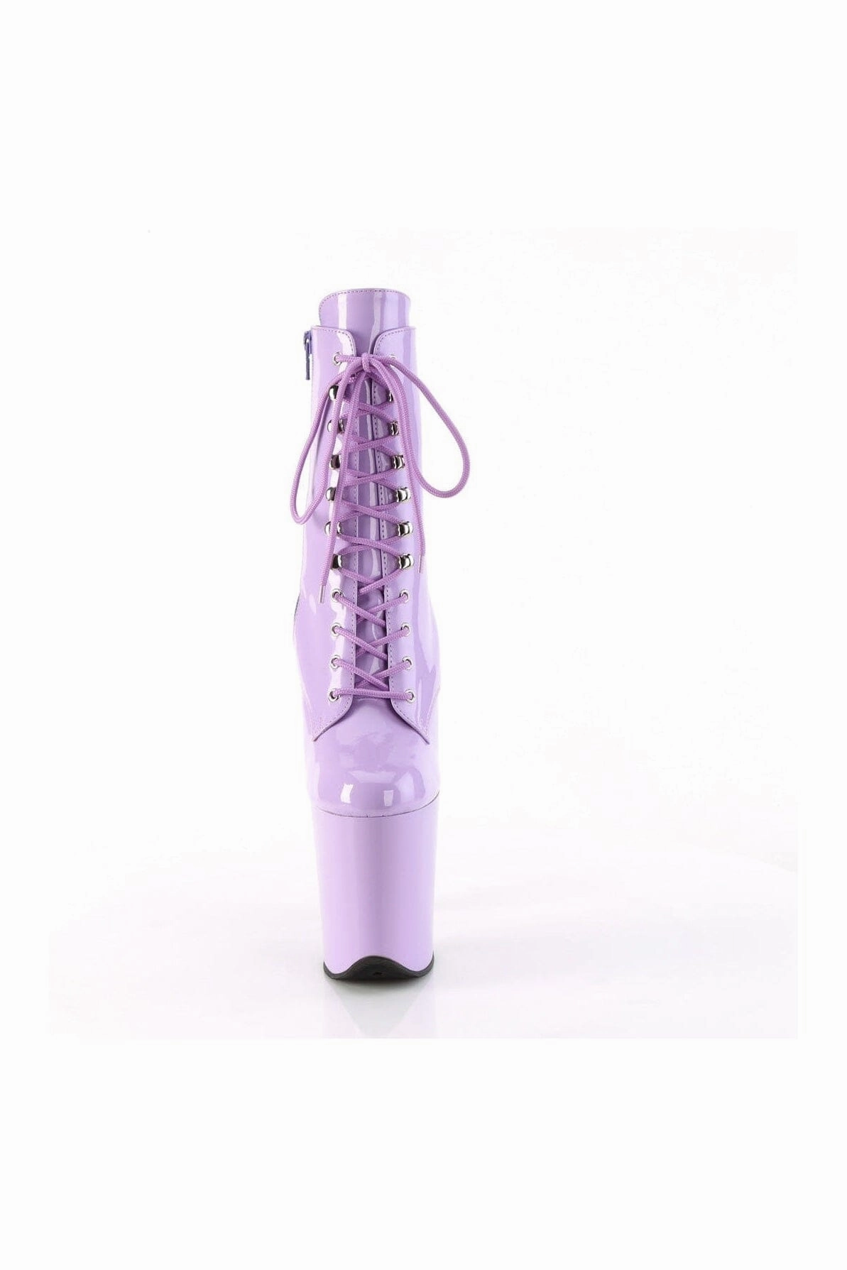 FLAMINGO-1020 Purple Patent Ankle Boot