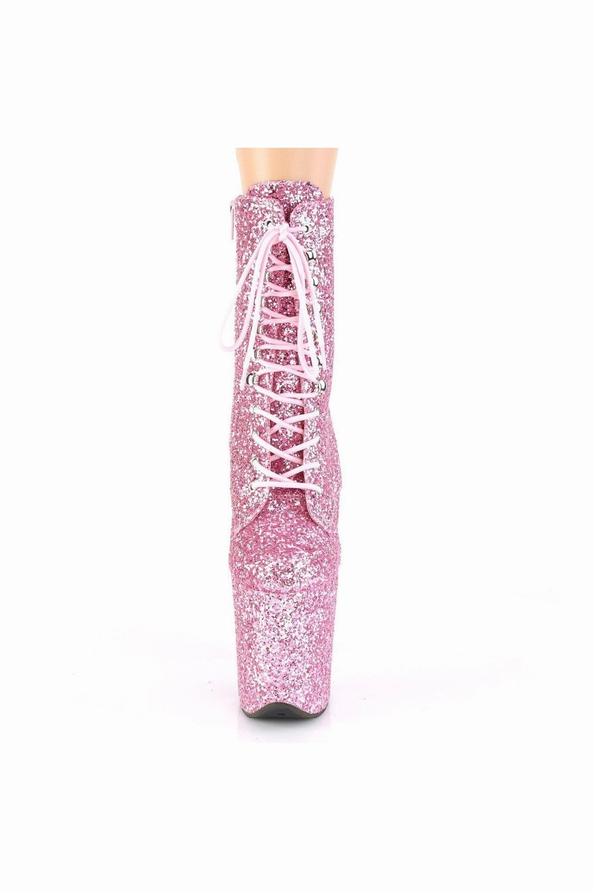 FLAMINGO-1020GWR Exotic Boot | Pink Glitter