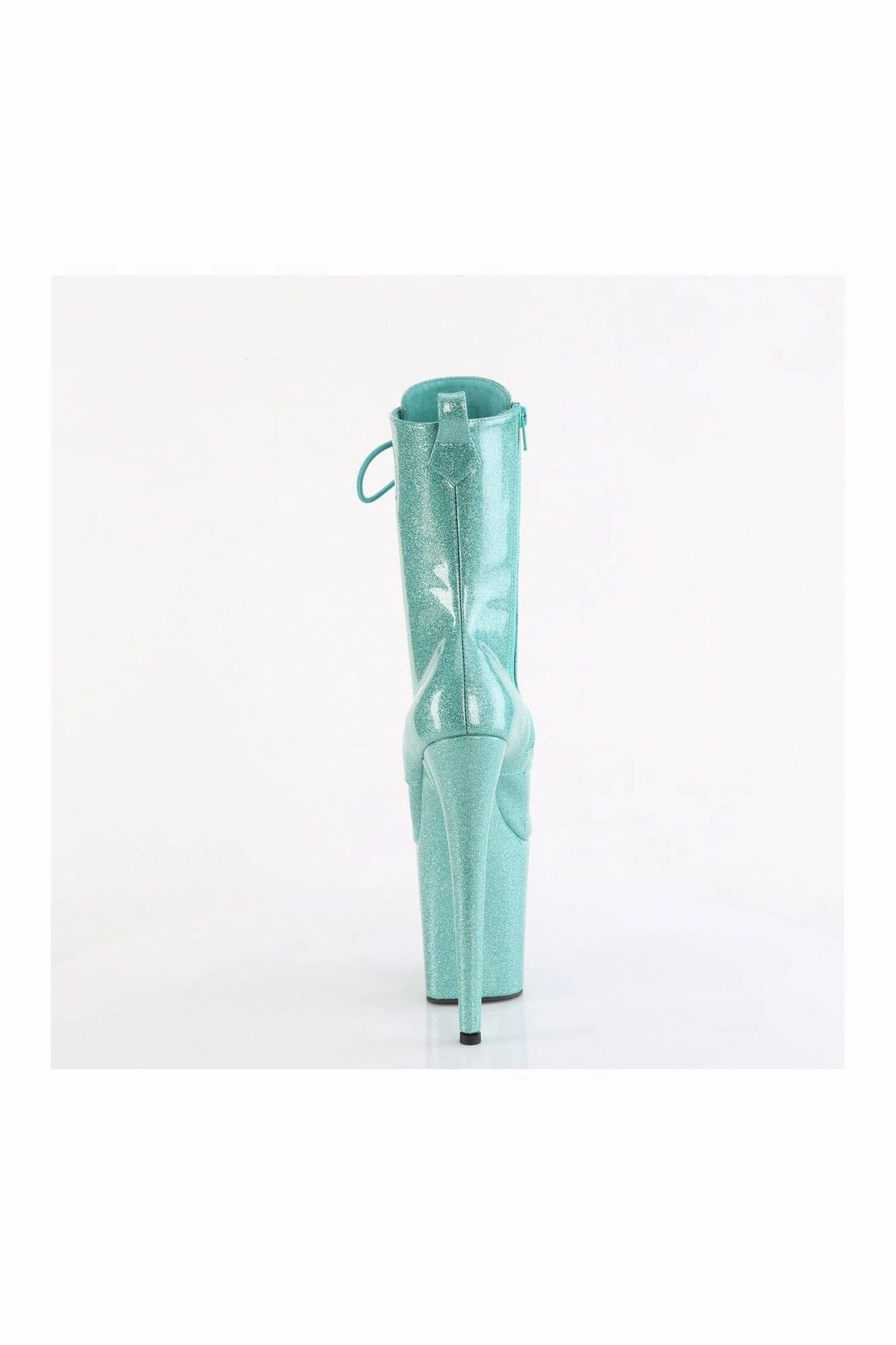 FLAMINGO-1040GP Turquoise Patent Ankle Boot