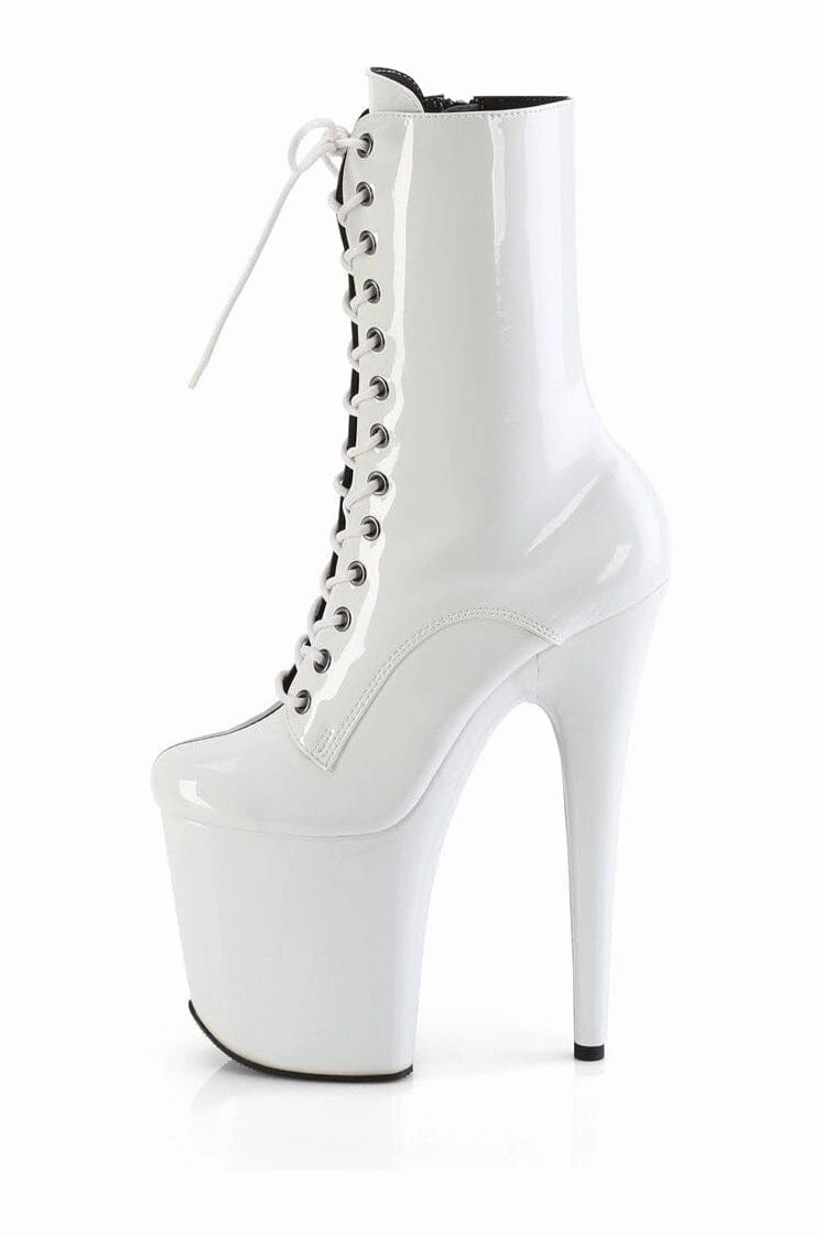 FLAMINGO-1040TT Black Patent Ankle Boot