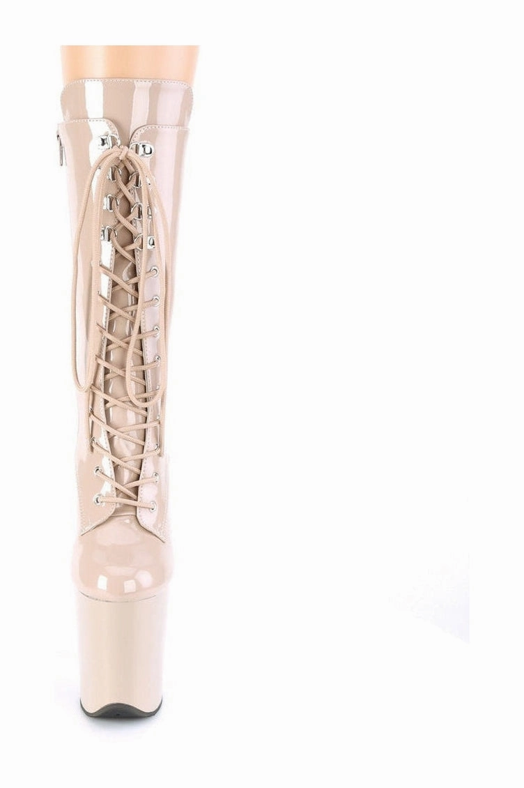 FLAMINGO-1050 Exotic Boot | Nude Patent