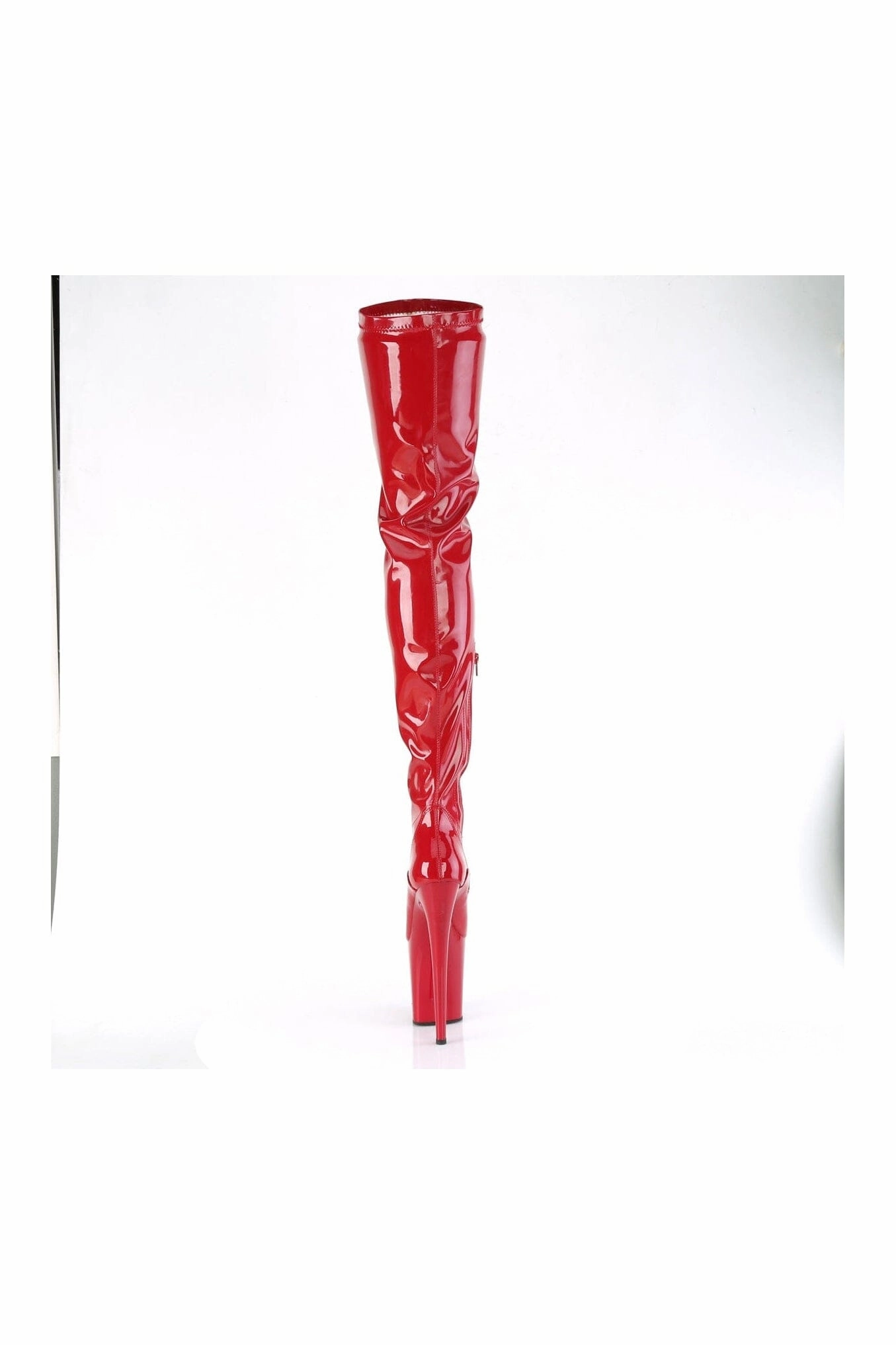FLAMINGO-4000 Red Patent Ankle Boot