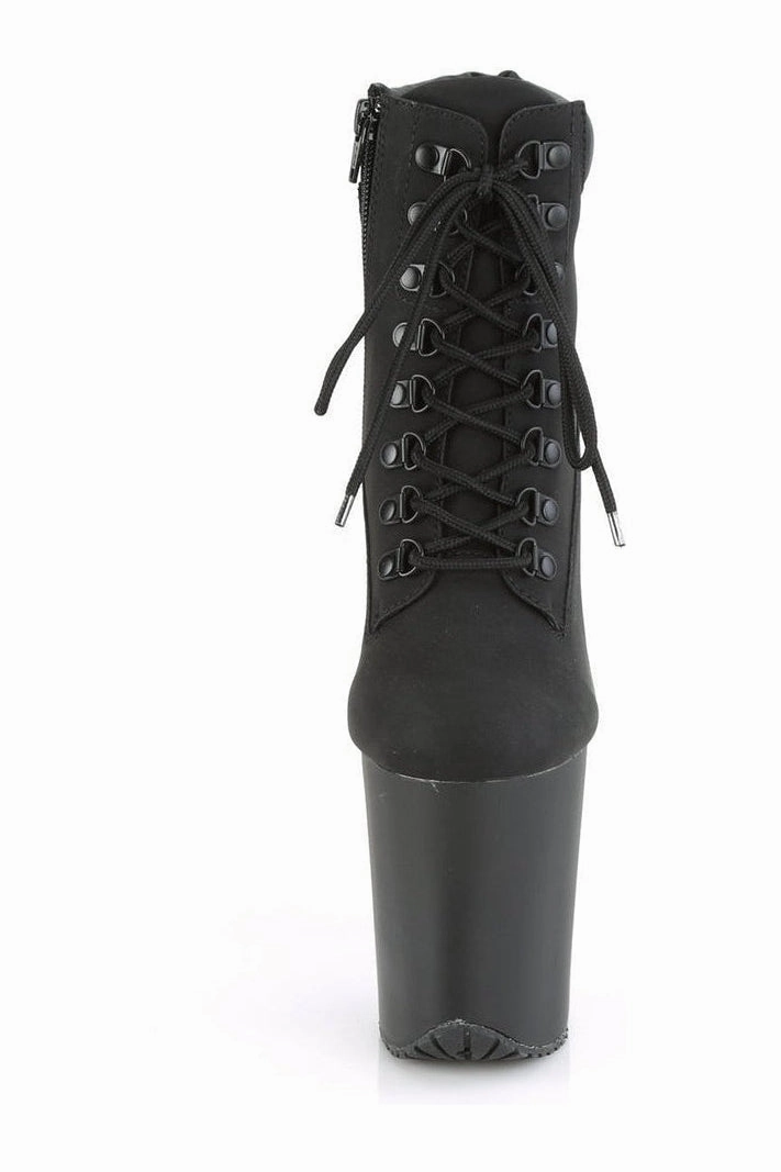 FLAMINGO-800TL-02 Exotic Boot | Black Faux Leather
