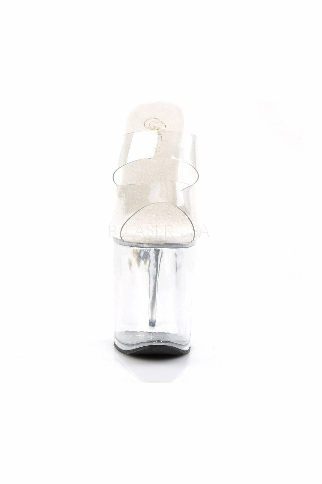 FLAMINGO-802 Platform Slide  | Clear Vinyl