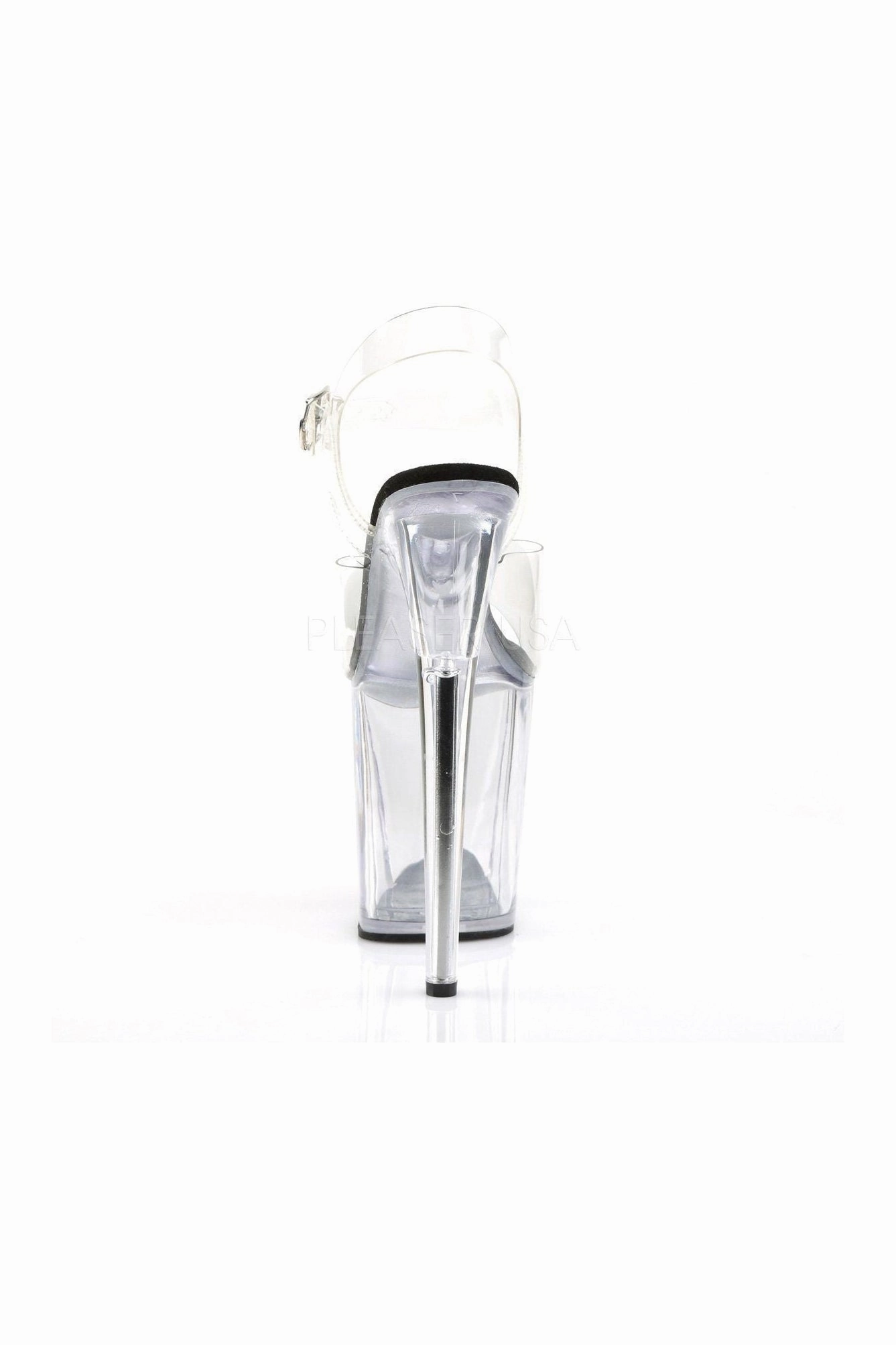 FLAMINGO-808 Platform Sandal  | Black Vinyl