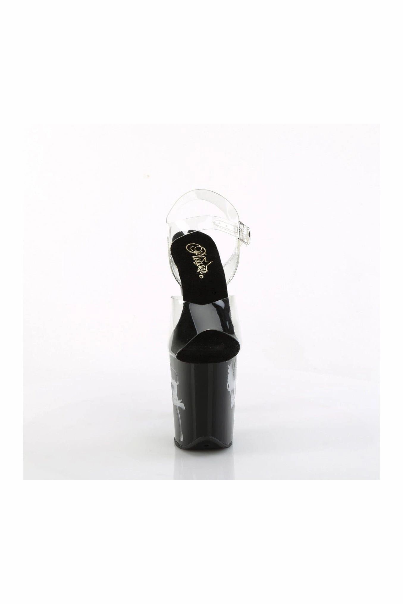 FLAMINGO-808NLDG Clear Vinyl Sandal