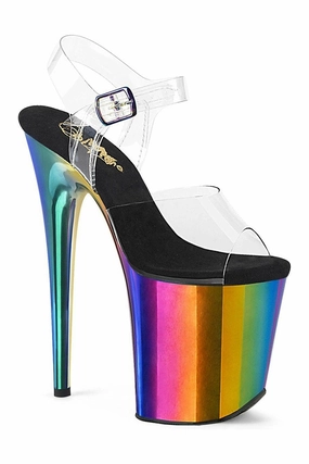FLAMINGO-808RC Sandal | Clear Vinyl
