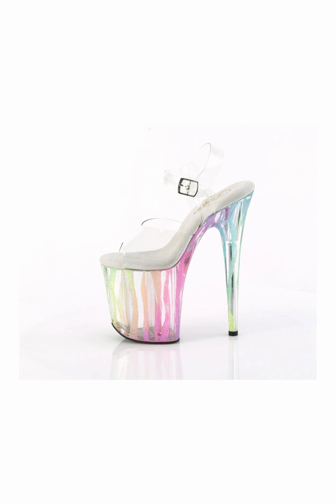 FLAMINGO-808RG-03 Clear Vinyl Sandal